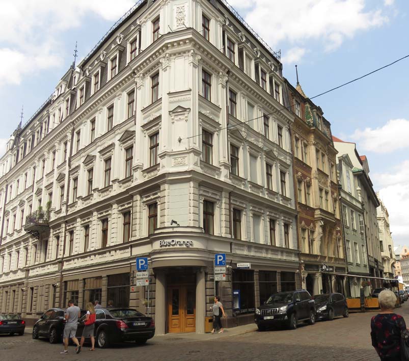 Barocke Gebäude in Riga